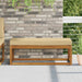 Perna de Șezut pentru Exterior Bej 115 x 40 x 8 cm - WALTI WALTI
