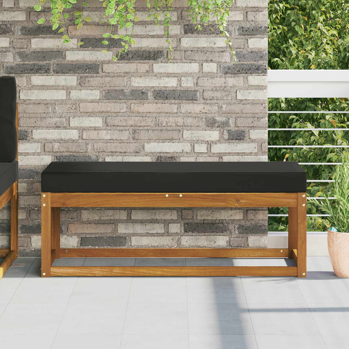 Perna de Șezut pentru Exterior Negru 111,5 x 40 x 8 cm - WALTI WALTI