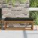 Perna de Șezut pentru Exterior Negru 111,5 x 40 x 8 cm - WALTI WALTI