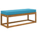 Perna de Șezut pentru Exterior Albastru regal 111,5 x 40 x 8 cm - WALTI WALTI