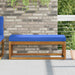 Perna de Șezut pentru Exterior Turcoaz 111,5 x 40 x 8 cm - WALTI WALTI