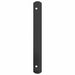 Grilă Fereastră 76 x 30 cm Oțel vopsit electrostatic Negru - WALTI WALTI