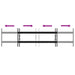Grilă Fereastră 115 x 30 cm Oțel vopsit electrostatic Negru - WALTI WALTI