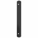 Grilă Fereastră 115 x 30 cm Oțel vopsit electrostatic Negru - WALTI WALTI