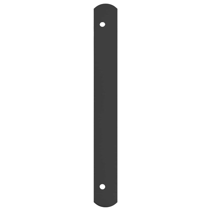 Grilă Fereastră 176 x 30 cm Oțel vopsit electrostatic Negru - WALTI WALTI
