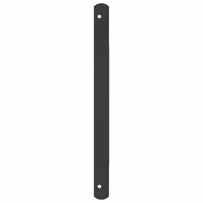 Grilă Fereastră 116 x 45 cm Oțel vopsit electrostatic Negru - WALTI WALTI