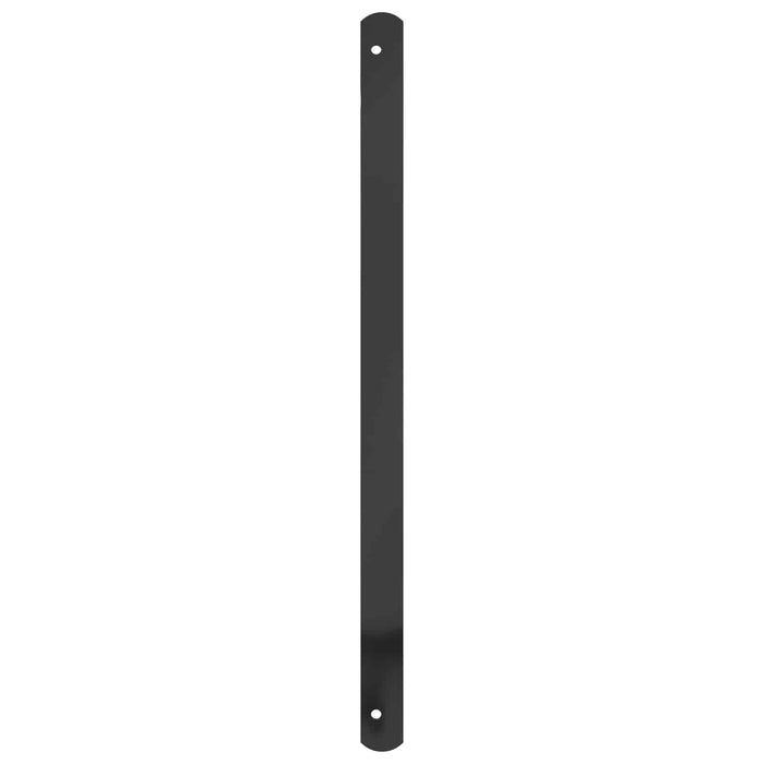 Grilă Fereastră 75.5 x 60 cm Oțel vopsit electrostatic Negru WALTI
