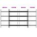 Grilă Fereastră 115 x 60 cm Oțel vopsit electrostatic Negru - WALTI WALTI
