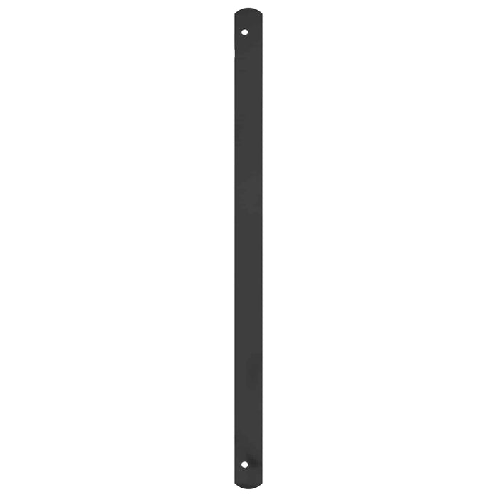 Grilă Fereastră 175 x 60 cm Oțel vopsit electrostatic Negru - WALTI WALTI