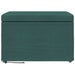 Taburet Verde închis 61 x 41 x 40 cm Stofă și lemn prelucrat - WALTI WALTI