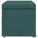 Taburet Verde închis 61 x 41 x 40 cm Stofă și lemn prelucrat - WALTI WALTI