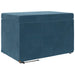 Taburet albastru 61 x 41 x 40 cm Catifea și lemn stratificat - WALTI WALTI