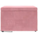 Taburet Roz 61 x 41 x 40 cm Catifea și lemn stratificat - WALTI WALTI