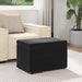 Taburet Negru 61 x 41 x 40 cm Catifea și lemn stratificat - WALTI WALTI