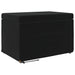 Taburet Negru 61 x 41 x 40 cm Catifea și lemn stratificat - WALTI WALTI