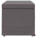 Taburet Gri 61 x 41 x 40 cm Piele ecologică și lemn stratificat - WALTI WALTI