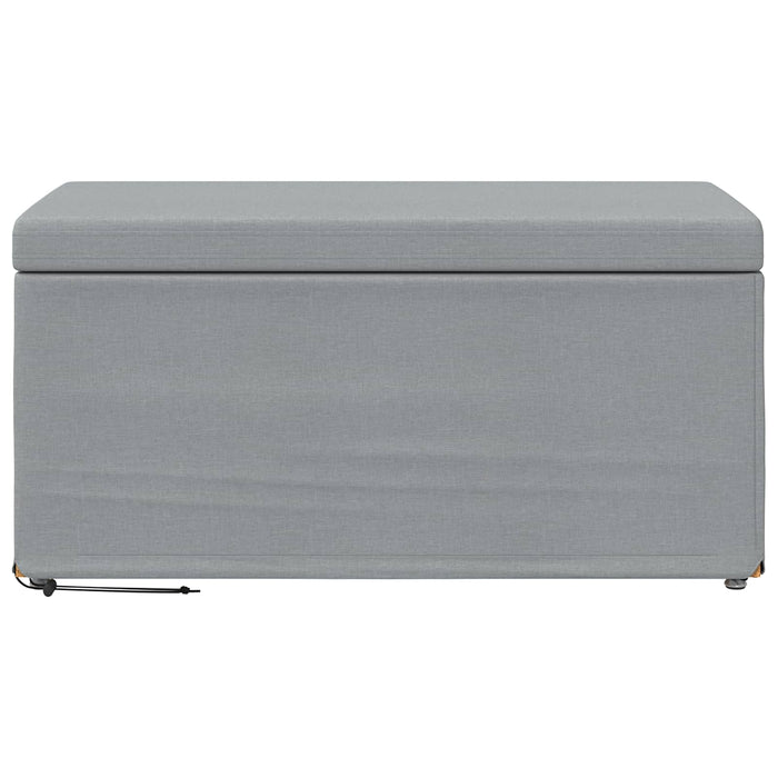 Taburet Gri deschis 81 x 41 x 40 cm Stofă și lemn prelucrat - WALTI WALTI