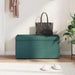 Taburet Verde închis 81 x 41 x 40 cm Stofă și lemn prelucrat - WALTI WALTI