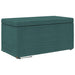 Taburet Verde închis 81 x 41 x 40 cm Stofă și lemn prelucrat - WALTI WALTI