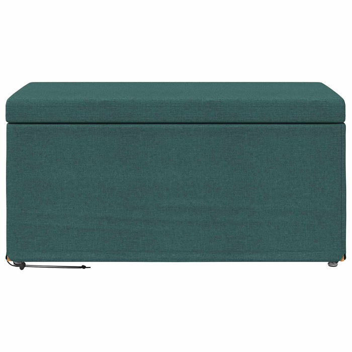 Taburet Verde închis 81 x 41 x 40 cm Stofă și lemn prelucrat - WALTI WALTI