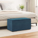 Taburet albastru 81 x 41 x 40 cm Catifea și lemn stratificat - WALTI WALTI