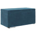 Taburet albastru 81 x 41 x 40 cm Catifea și lemn stratificat - WALTI WALTI