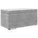 Taburet Gri deschis 81 x 41 x 40 cm Catifea și lemn stratificat - WALTI WALTI