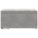 Taburet Gri deschis 81 x 41 x 40 cm Catifea și lemn stratificat - WALTI WALTI
