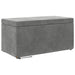 Taburet Gri închis 81 x 41 x 40 cm Catifea și lemn stratificat - WALTI WALTI