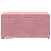 Taburet Roz 81 x 41 x 40 cm Catifea și lemn stratificat - WALTI WALTI