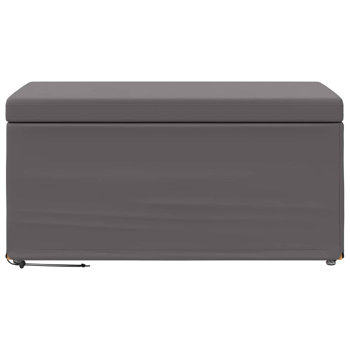 Taburet Gri 81 x 41 x 40 cm Piele ecologică și lemn stratificat - WALTI WALTI