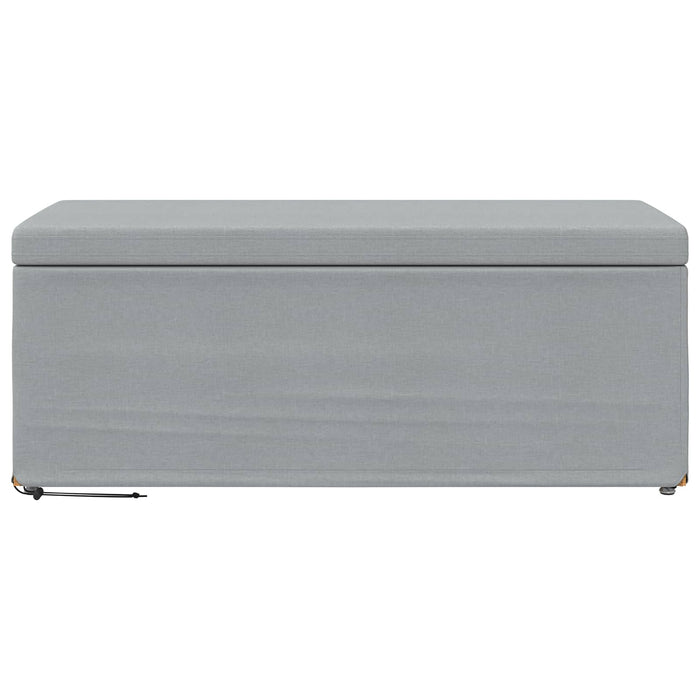 Taburet Gri deschis 101 x 41 x 40 cm Stofă și lemn prelucrat - WALTI WALTI