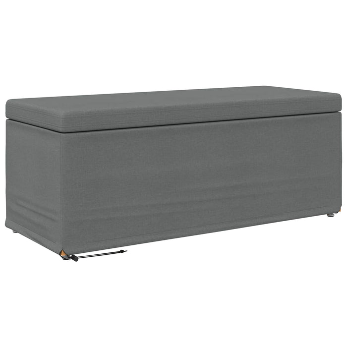 Taburet Gri închis 101 x 41 x 40 cm Stofă și lemn prelucrat - WALTI WALTI