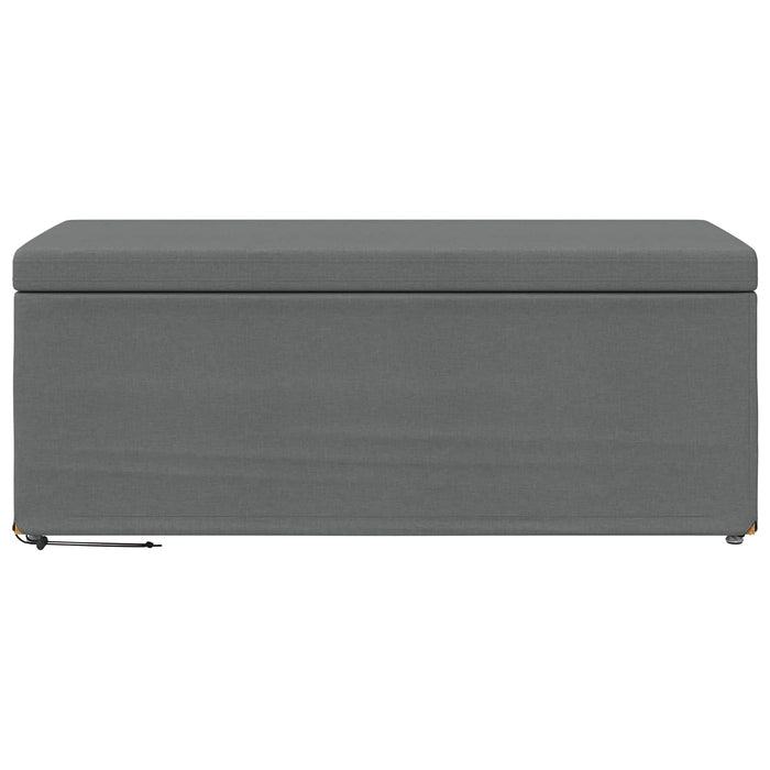 Taburet Gri închis 101 x 41 x 40 cm Stofă și lemn prelucrat - WALTI WALTI