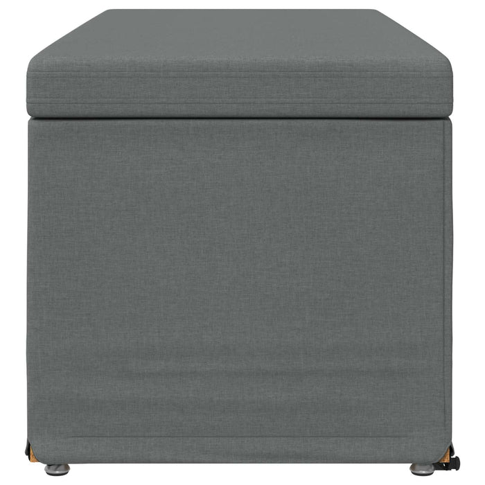 Taburet Gri închis 101 x 41 x 40 cm Stofă și lemn prelucrat - WALTI WALTI