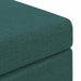 Taburet Verde închis 101 x 41 x 40 cm Stofă și lemn prelucrat - WALTI WALTI