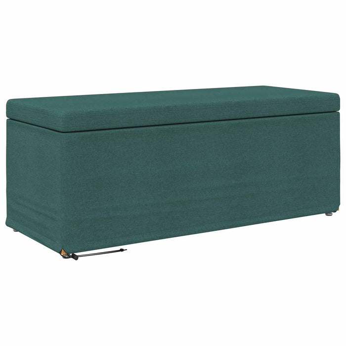 Taburet Verde închis 101 x 41 x 40 cm Stofă și lemn prelucrat - WALTI WALTI