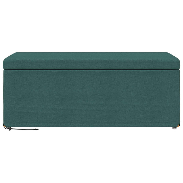 Taburet Verde închis 101 x 41 x 40 cm Stofă și lemn prelucrat - WALTI WALTI