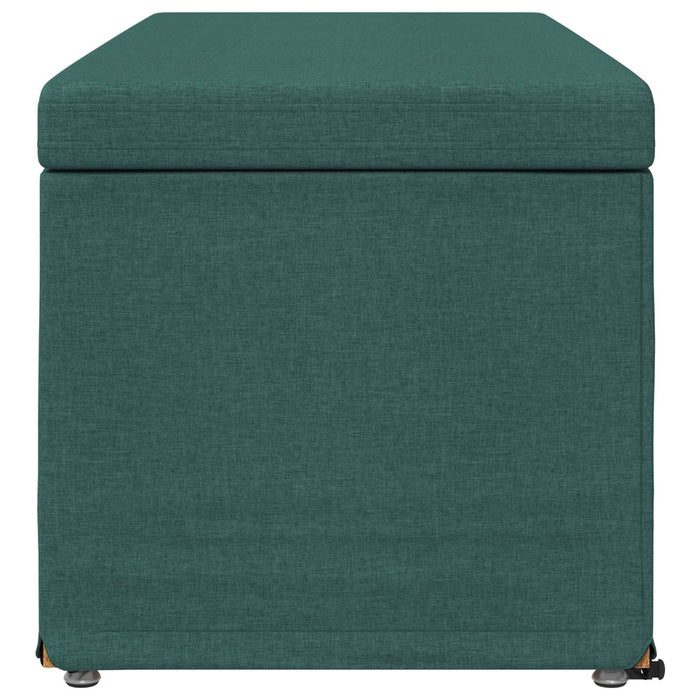 Taburet Verde închis 101 x 41 x 40 cm Stofă și lemn prelucrat - WALTI WALTI