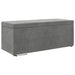 Taburet Gri închis 101 x 41 x 40 cm Catifea și lemn stratificat - WALTI WALTI