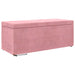 Taburet Roz 101 x 41 x 40 cm Catifea și lemn stratificat - WALTI WALTI
