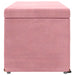 Taburet Roz 101 x 41 x 40 cm Catifea și lemn stratificat - WALTI WALTI
