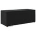 Taburet Negru 101 x 41 x 40 cm Catifea și lemn stratificat - WALTI WALTI
