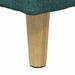 Scaun cu buton cu pernă Verde închis 80 x 80 x 45 cm țesătură - WALTI WALTI