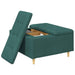 Scaun cu buton cu pernă Verde închis 80 x 80 x 45 cm țesătură - WALTI WALTI