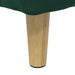 Scaun cu buton cu pernă Verde închis 80 x 80 x 45 cm Catifea - WALTI WALTI