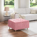 Scaun cu buton cu pernă Roz 80 x 80 x 45 cm Catifea - WALTI WALTI