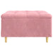 Scaun cu buton cu pernă Roz 80 x 80 x 45 cm Catifea - WALTI WALTI