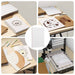 Panouri de decor 12 pcs Alb 15 x 21 x 0.27 cm Lemn compozit - WALTI WALTI