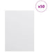 Panouri de decor 50 pcs Alb 15 x 21 x 0.27 cm Lemn compozit - WALTI WALTI